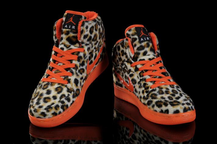 Women Cheetah Print Jordans