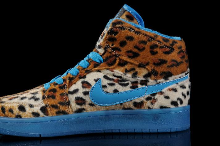 Women Cheetah Print Jordans